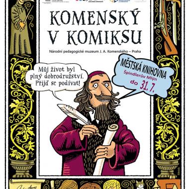 Výstava_Komenský_v_komiksu