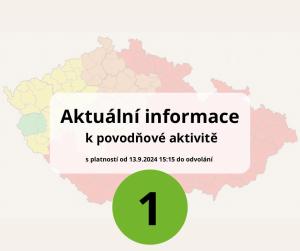 První stupeň povodňové aktivity