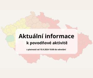 Povodně - aktuální informace
